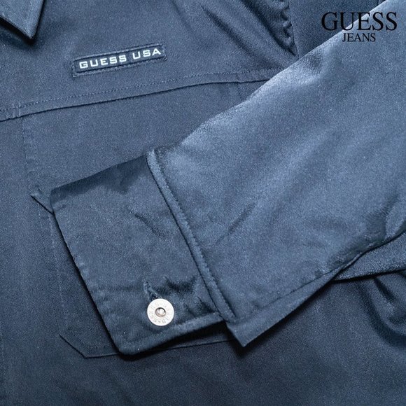 Guess Men's Black Jacket (Size XL) - Picture 4 of 6